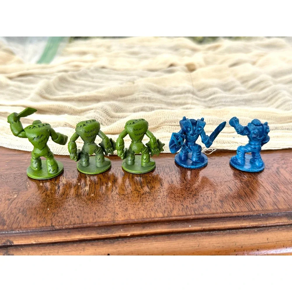 5 Moose Crossbows & Catapults‎ green blue orc figures